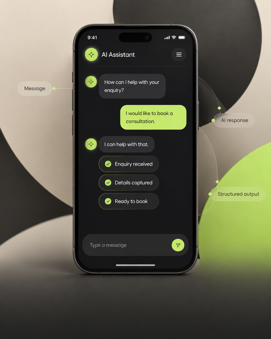 Conversational AI workflow