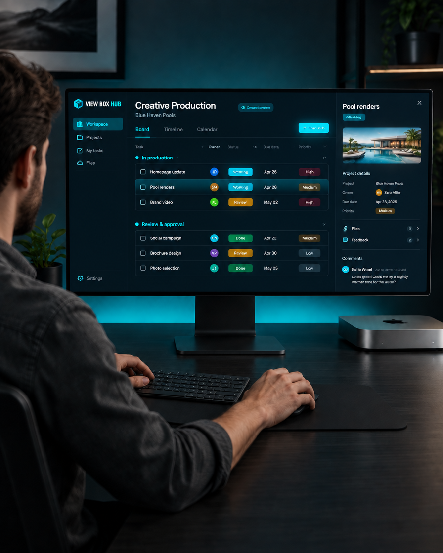 ViewBox project management portal